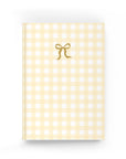 Yellow Picnic Lined Notebook