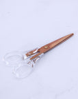 Acrylic Dark Rose Gold Scissors - مقص أكريليك ذهبي وردي