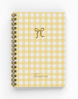 Gingham Foil Academic Planner