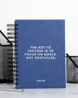 Any Simple Quote Vegan Leather Foil Weekly Planner