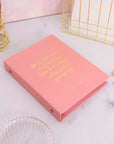 Any Script Quote Foil Binder