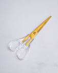 Acrylic Gold Scissors - مقص أكريليك ذهبي