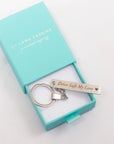 Engraved Stainless Keychain