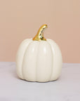 Bloom Nude Pumpkin Ceramic Decor - ديكور يقطين سيراميك 'بلوم' بيج