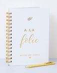 Any Wedding Quote Foil Lined Notebook