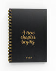 New Chapter Linen Touch Foil Undated Planner