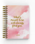 What's Meant To Be Foil Daily Planner
