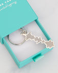 Our Little Secret Sound Wave Keychain