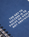 Any Simple Quote Vegan Leather Foil Lined Notebook
