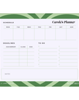 Power Puffs Compact Student Weekly Desk Planner | The Secret Society
