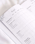 "I Do" Leather Wedding Planner with Gold Foil