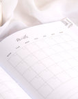 "I Do" Leather Wedding Planner with Rose Gold Foil