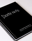 Death Note Theme Lined Notebook - By Lana Yassine