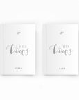 His & Her Vows Lined Notebook