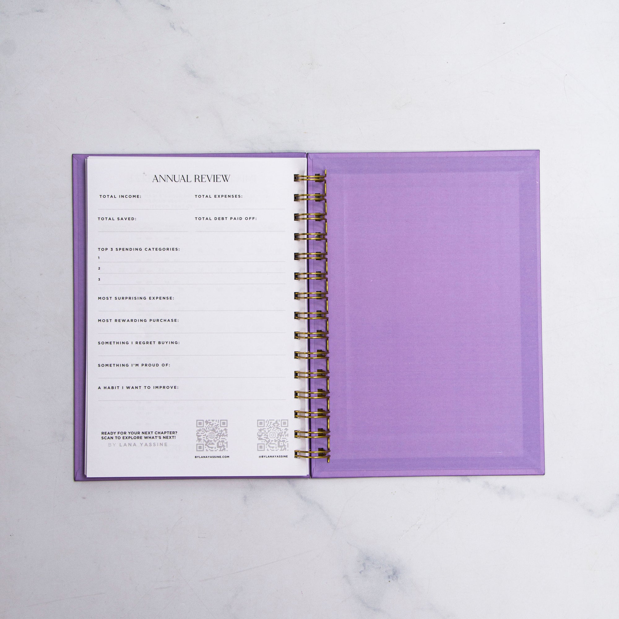 Any Script Quote Foil Budget Planner