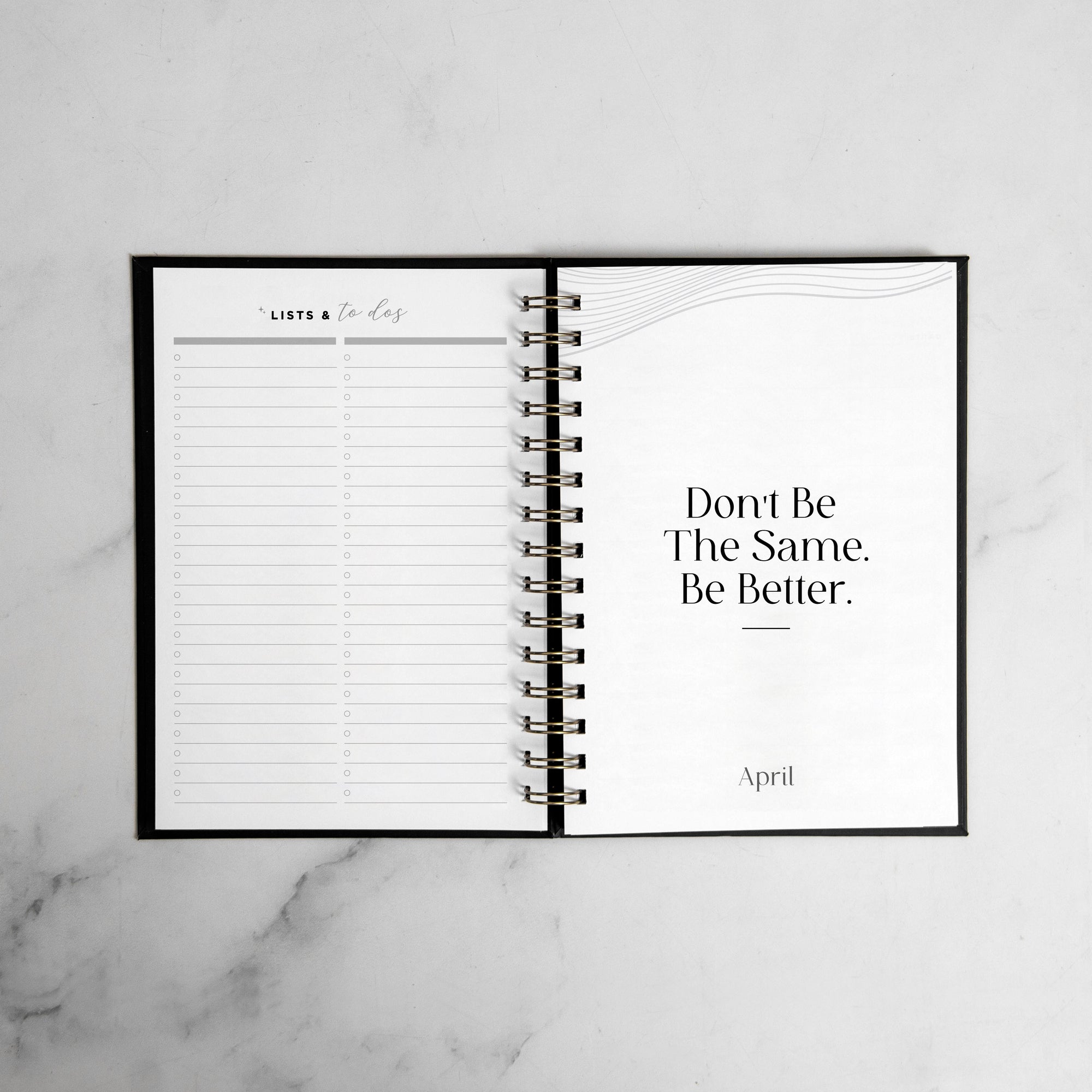 Good Things Foil Weekly Planner