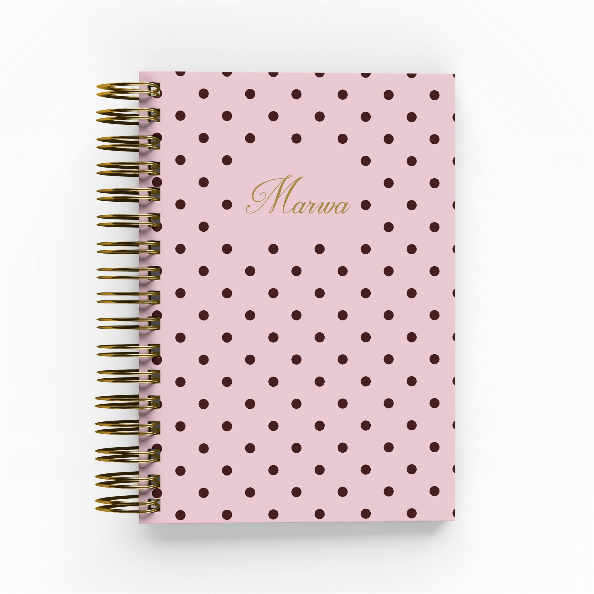 Polka Dot Foil Daily Planner