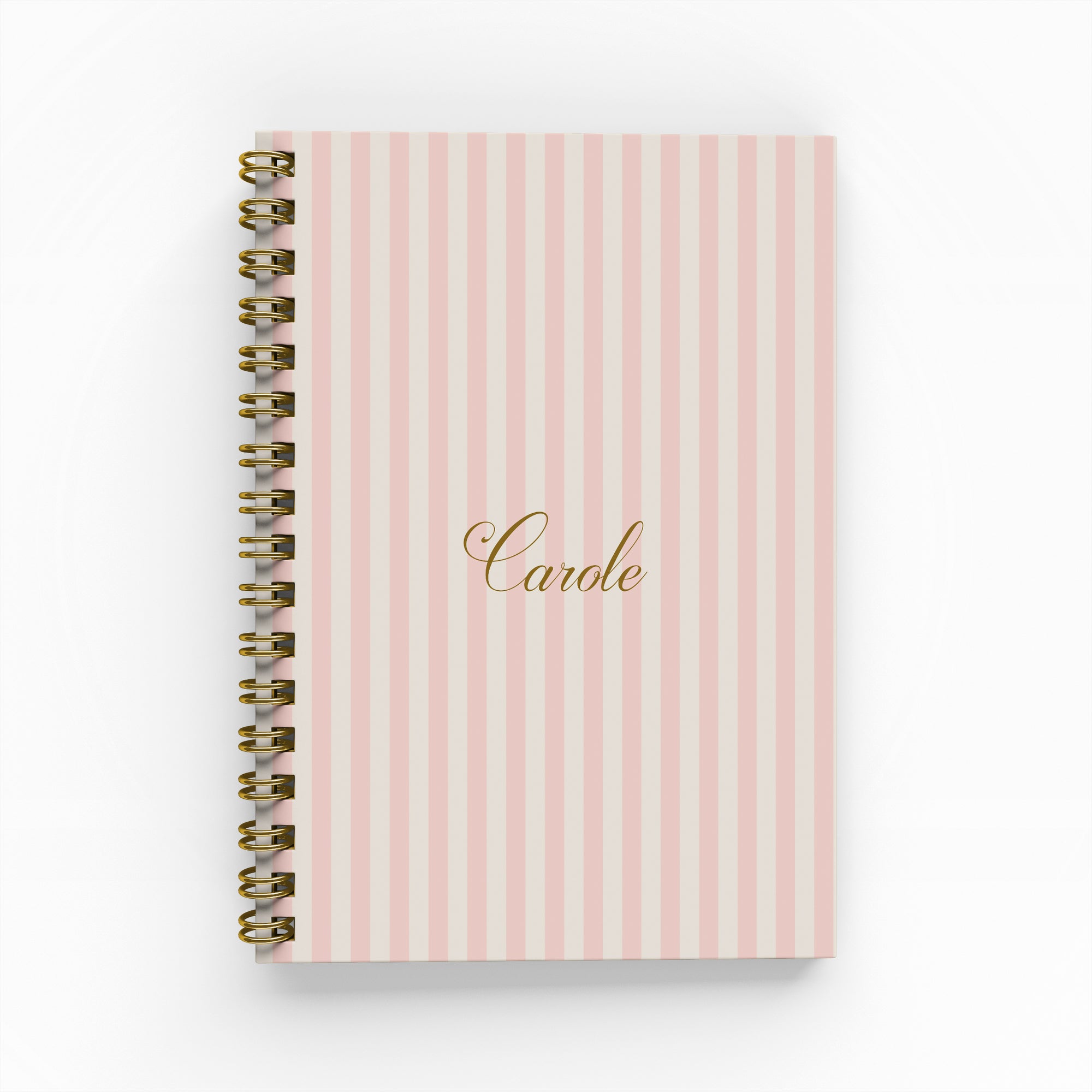 Striped Foil Weekly Planner