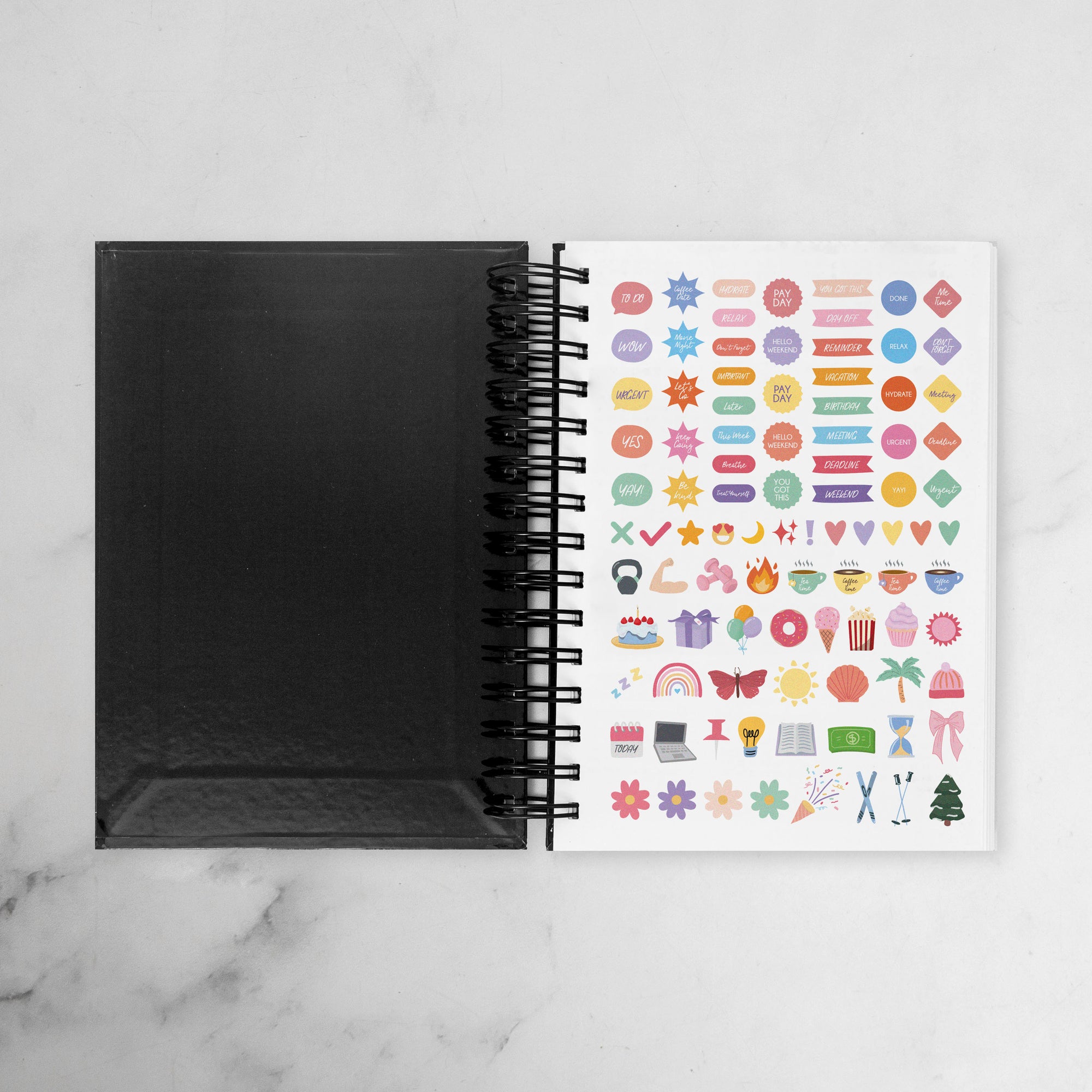 Coffee &amp; Cream Daily Planner