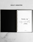 And She Did Undated Planner