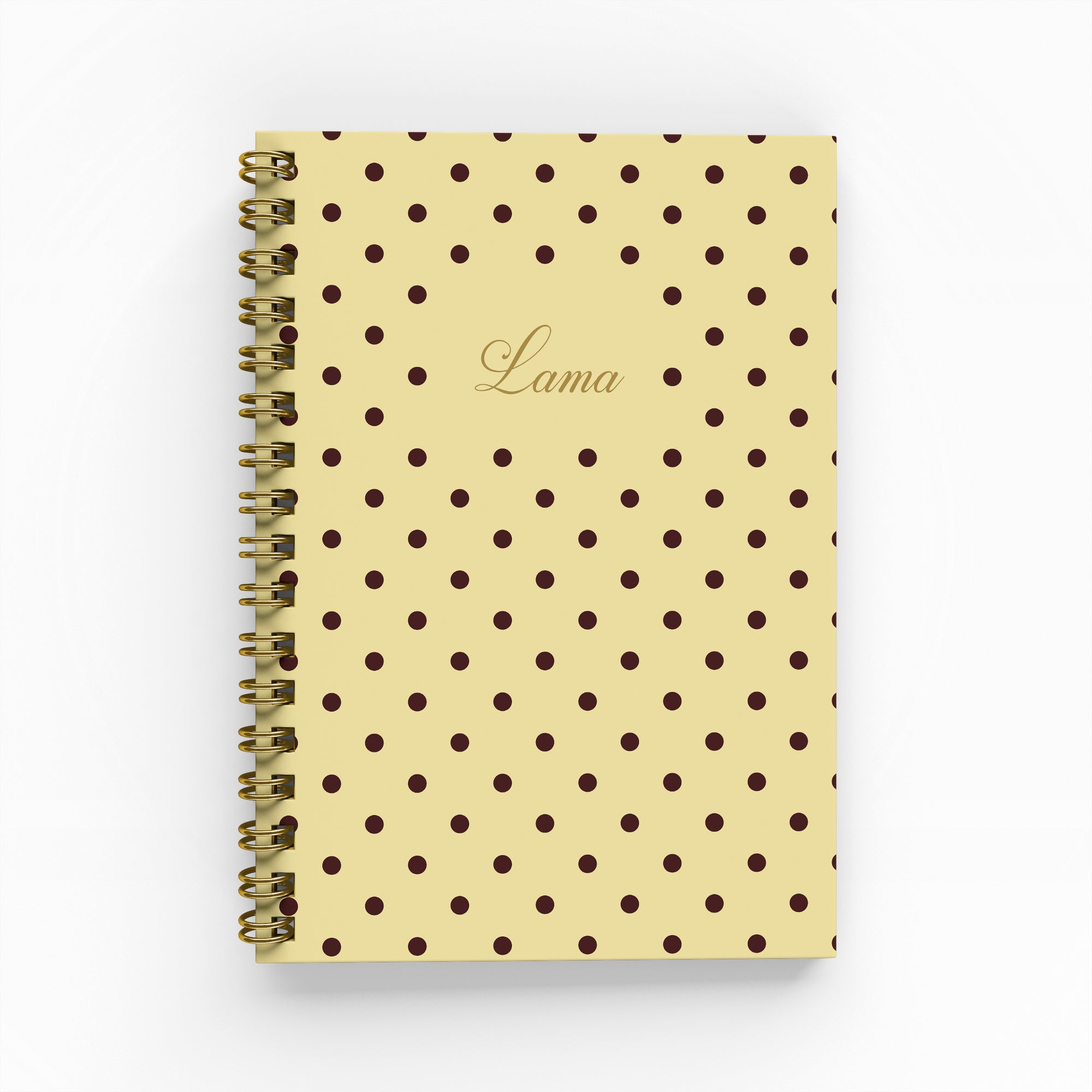 Polka Dot Foil Academic Planner