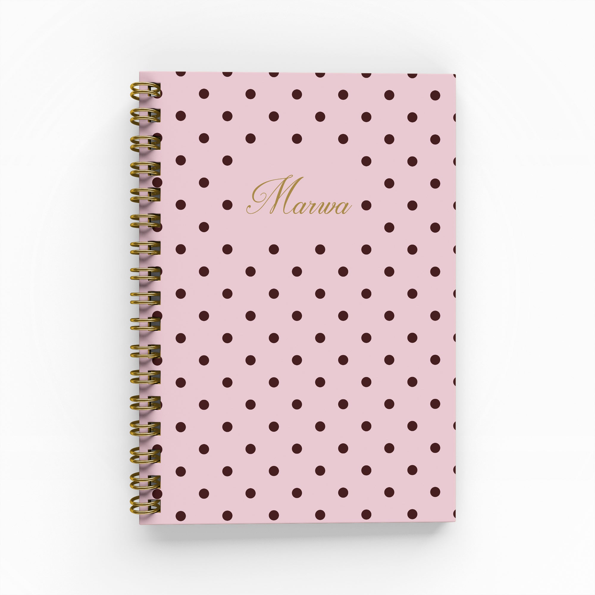 Polka Dot Foil Academic Planner