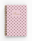 Polka Dot Foil Academic Planner