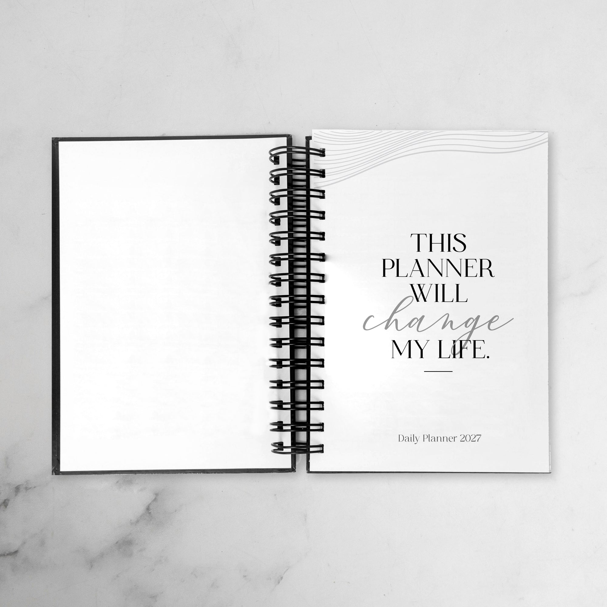 Coffee &amp; Cream Daily Planner