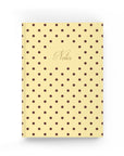 Hailey Beiber Polka Dot Lined Notebook