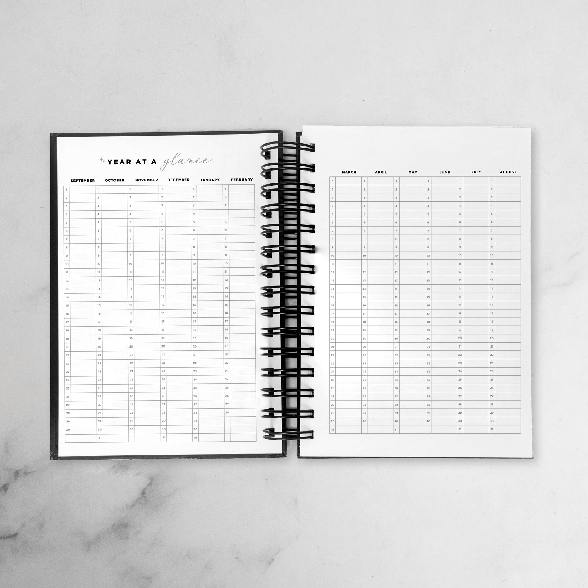 Business School Foil Academic Planner