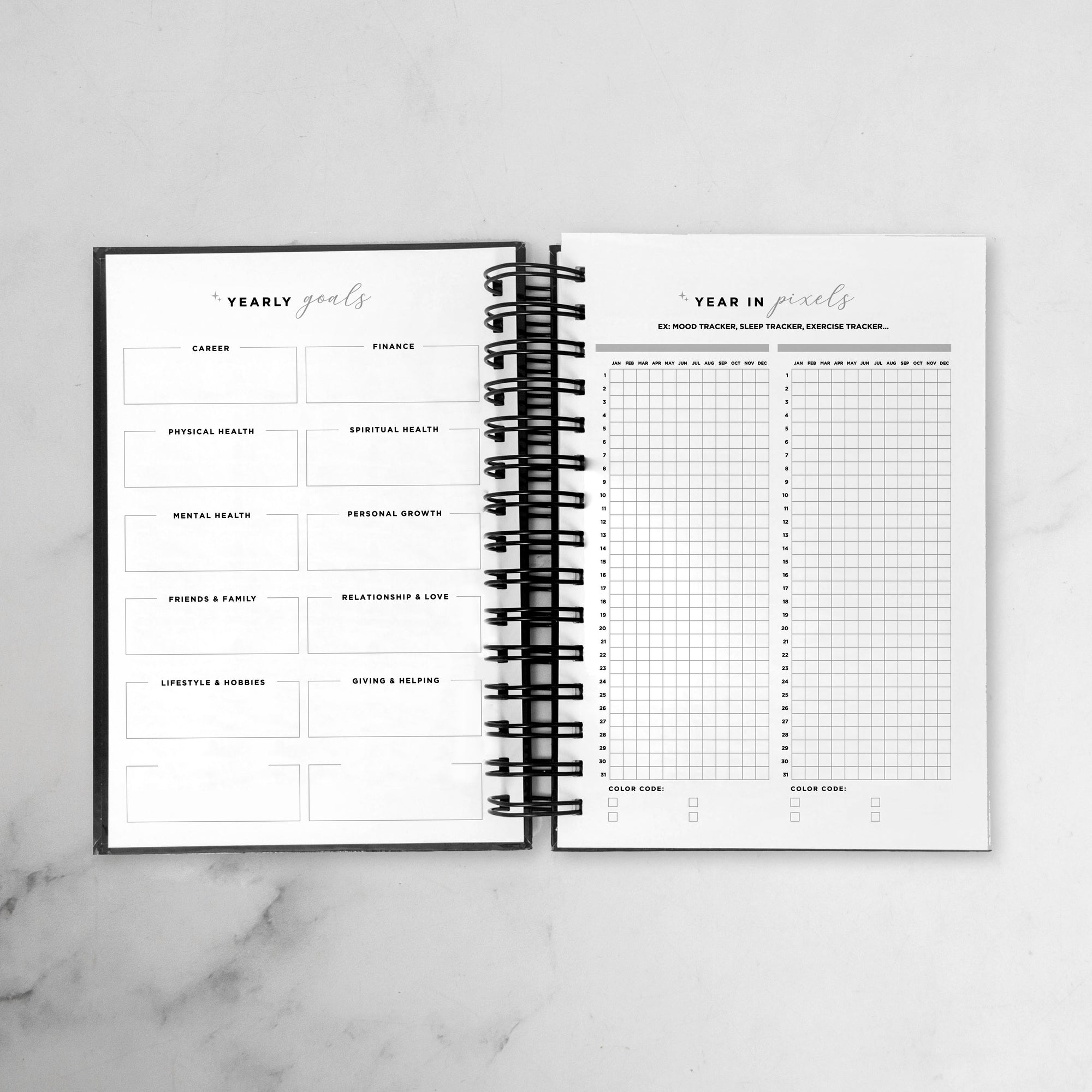 Coffee &amp; Cream Daily Planner