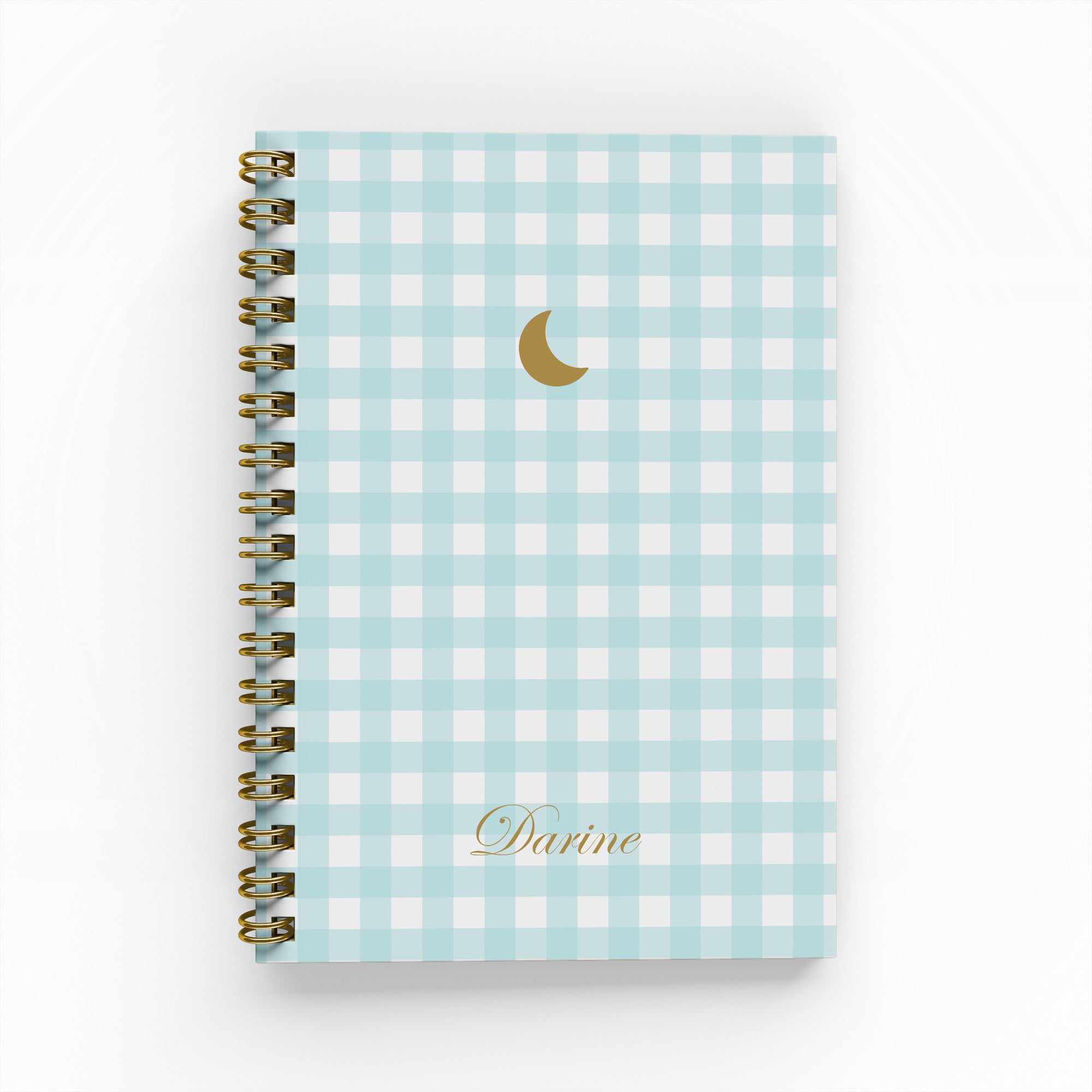 Gingham Foil Academic Planner