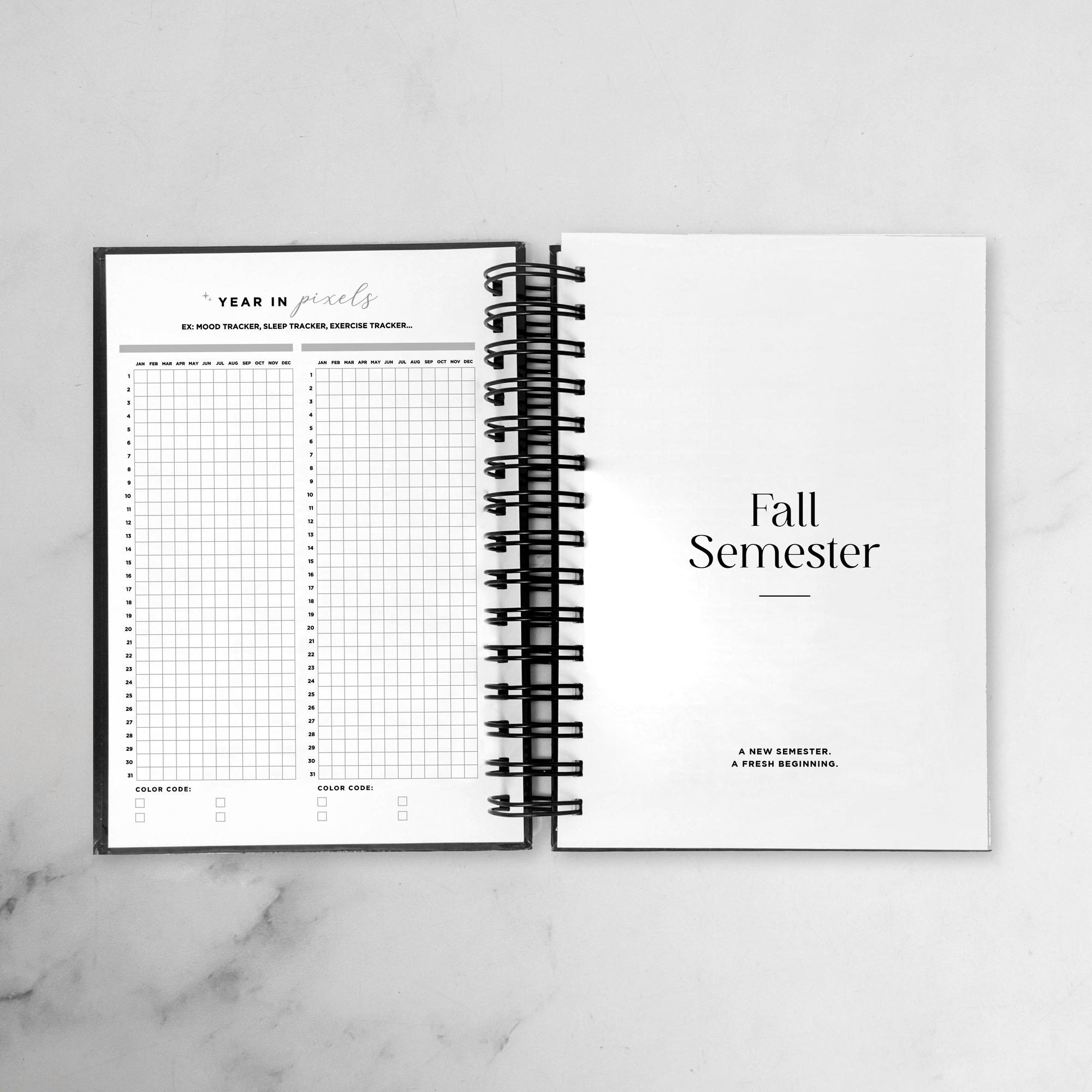 Business School Foil Academic Planner