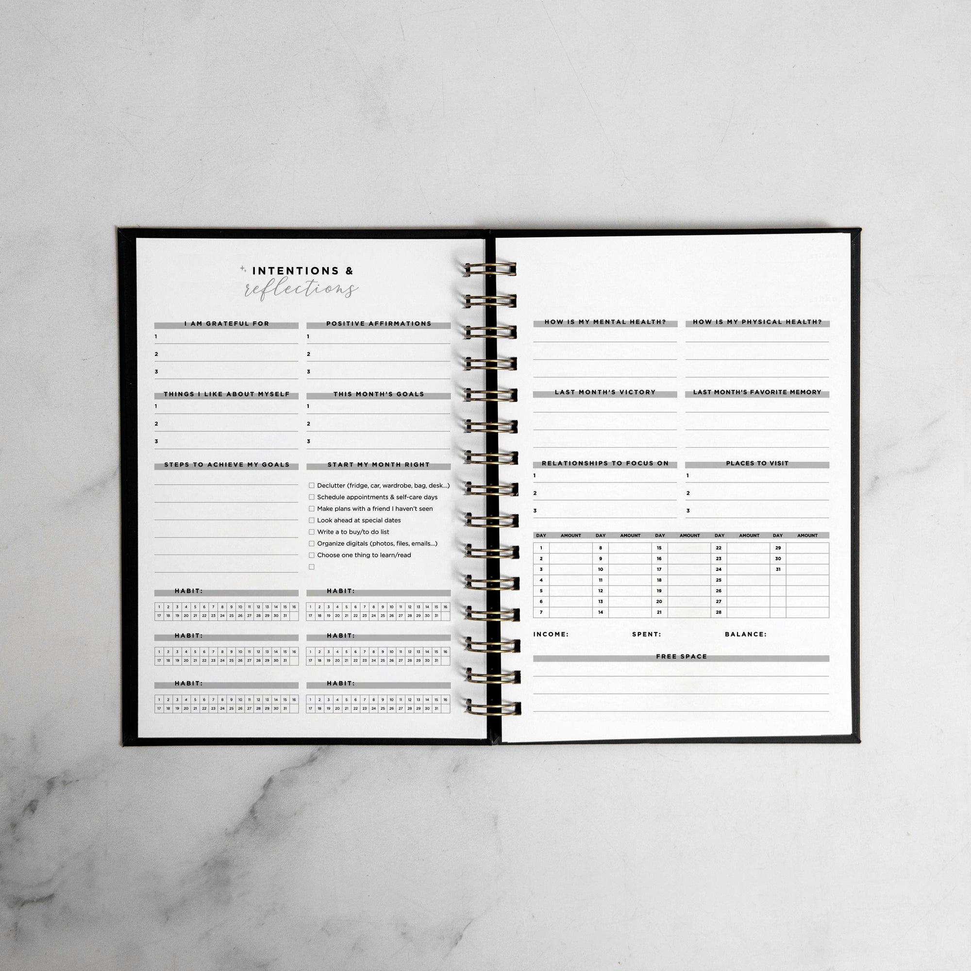 Jungle Pop Weekly Planner
