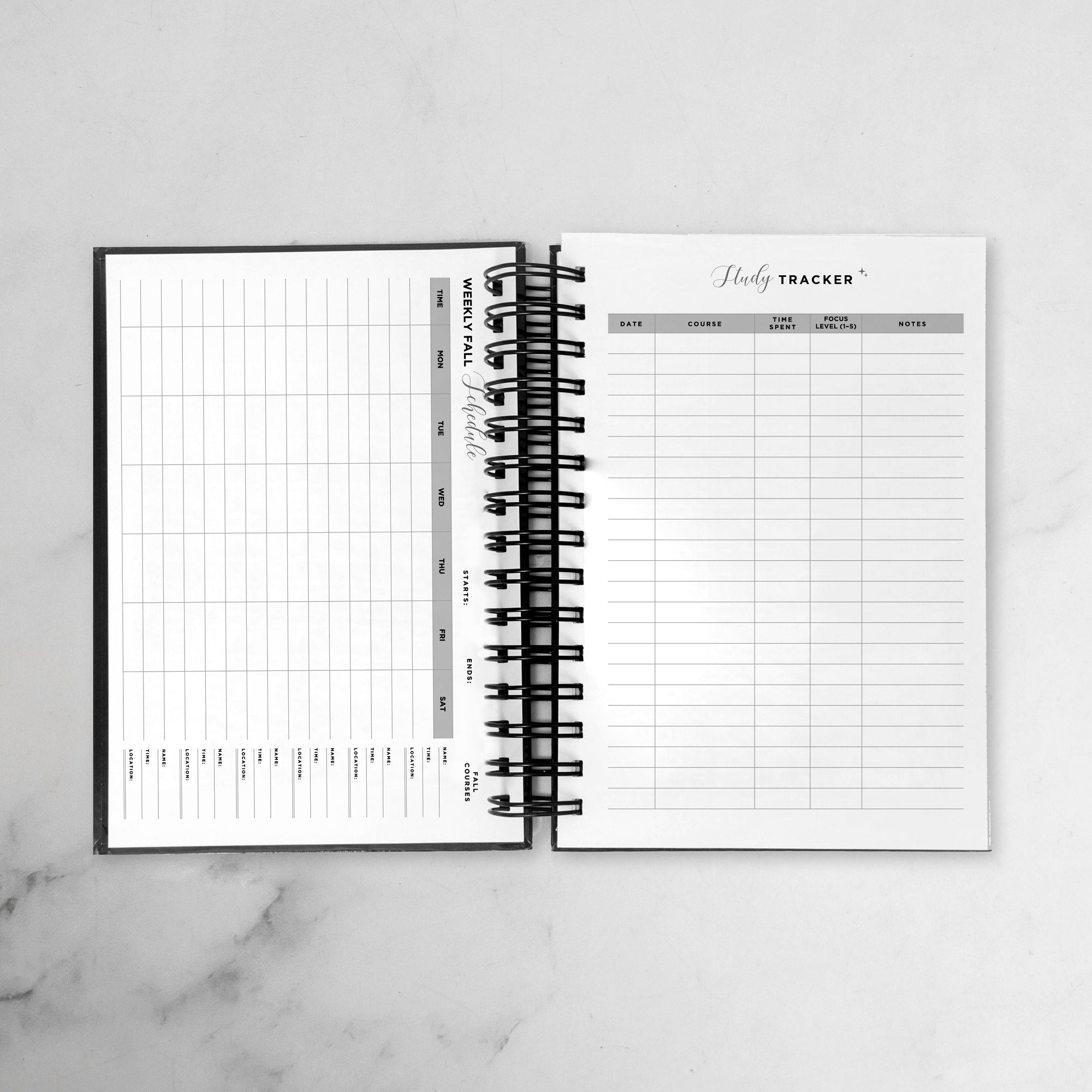 Business School Foil Academic Planner