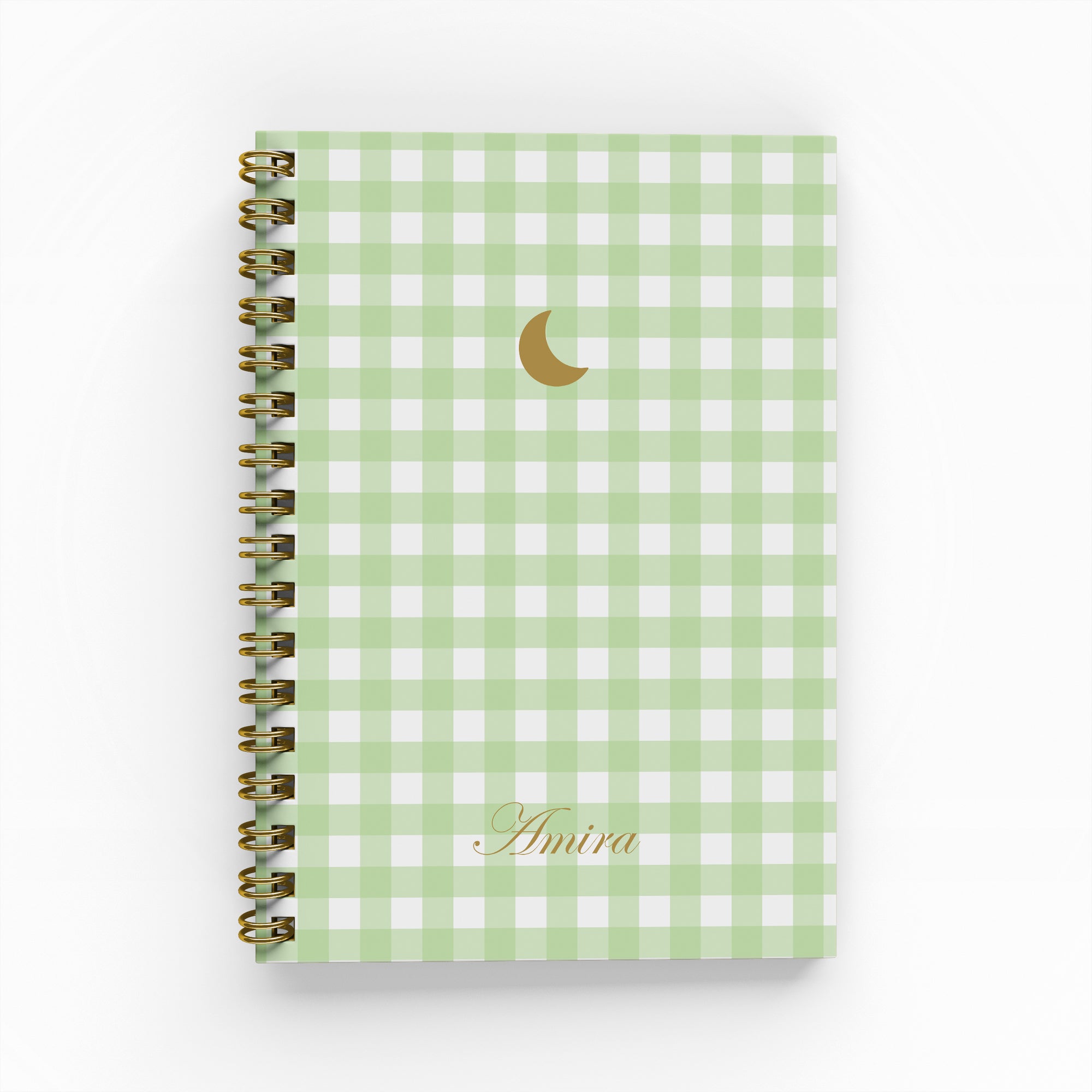 Gingham Foil Academic Planner