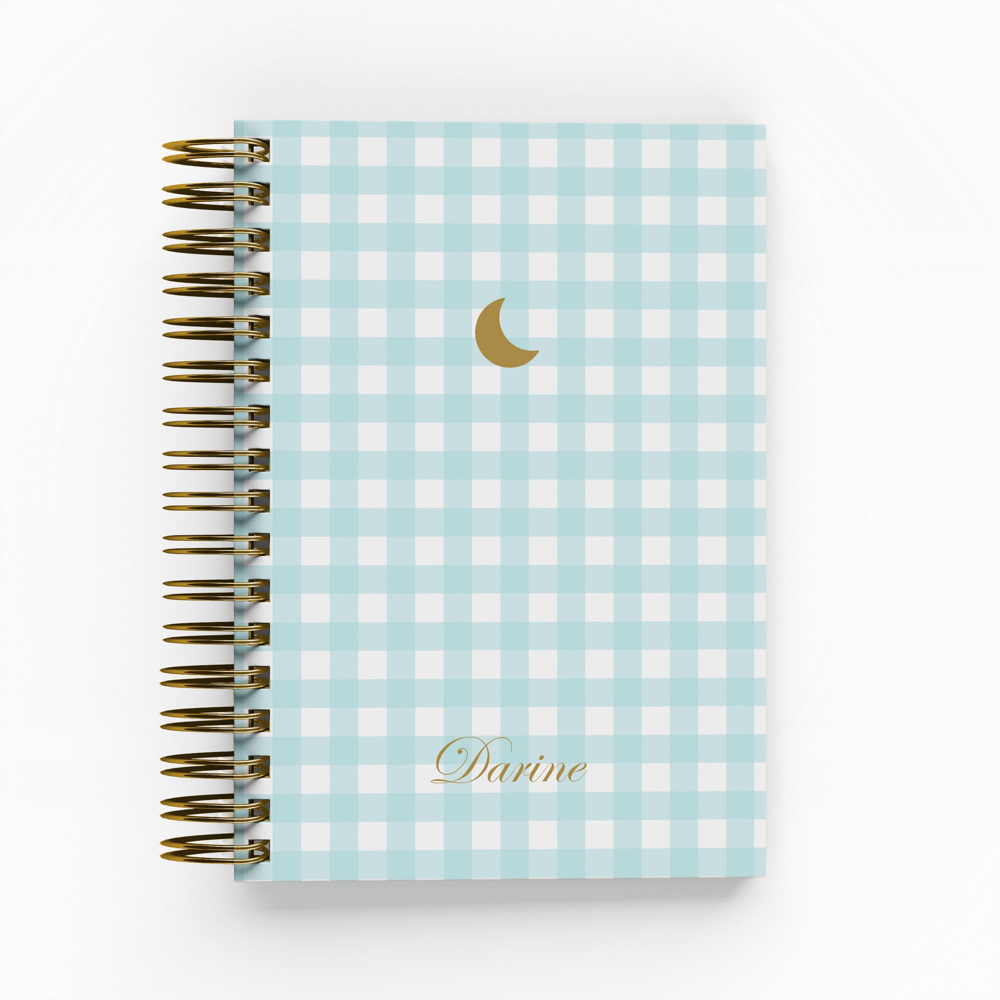 Gingham Foil Daily Planner