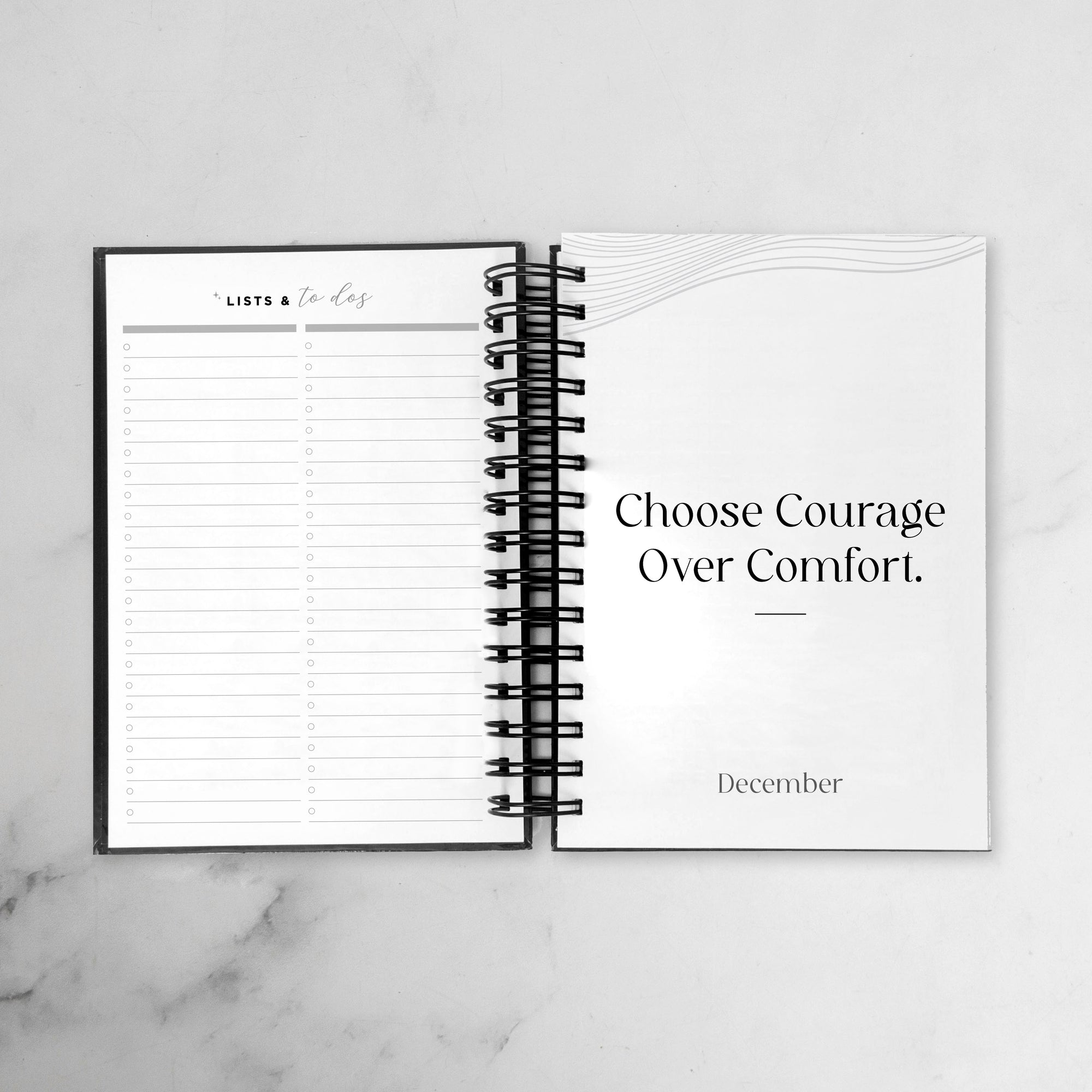 Coffee &amp; Cream Daily Planner
