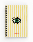 Green Eye Lined Notebook