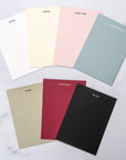 Script Name Linen Touch Foil Undated Planner