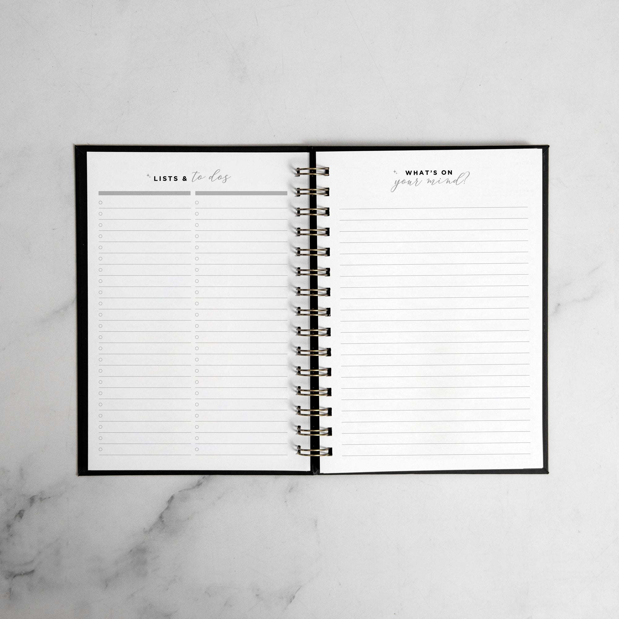 The Master Plan Foil Undated Planner