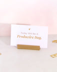 Brass Flat Card Holder - حامل بطاقات نحاسي مسطح