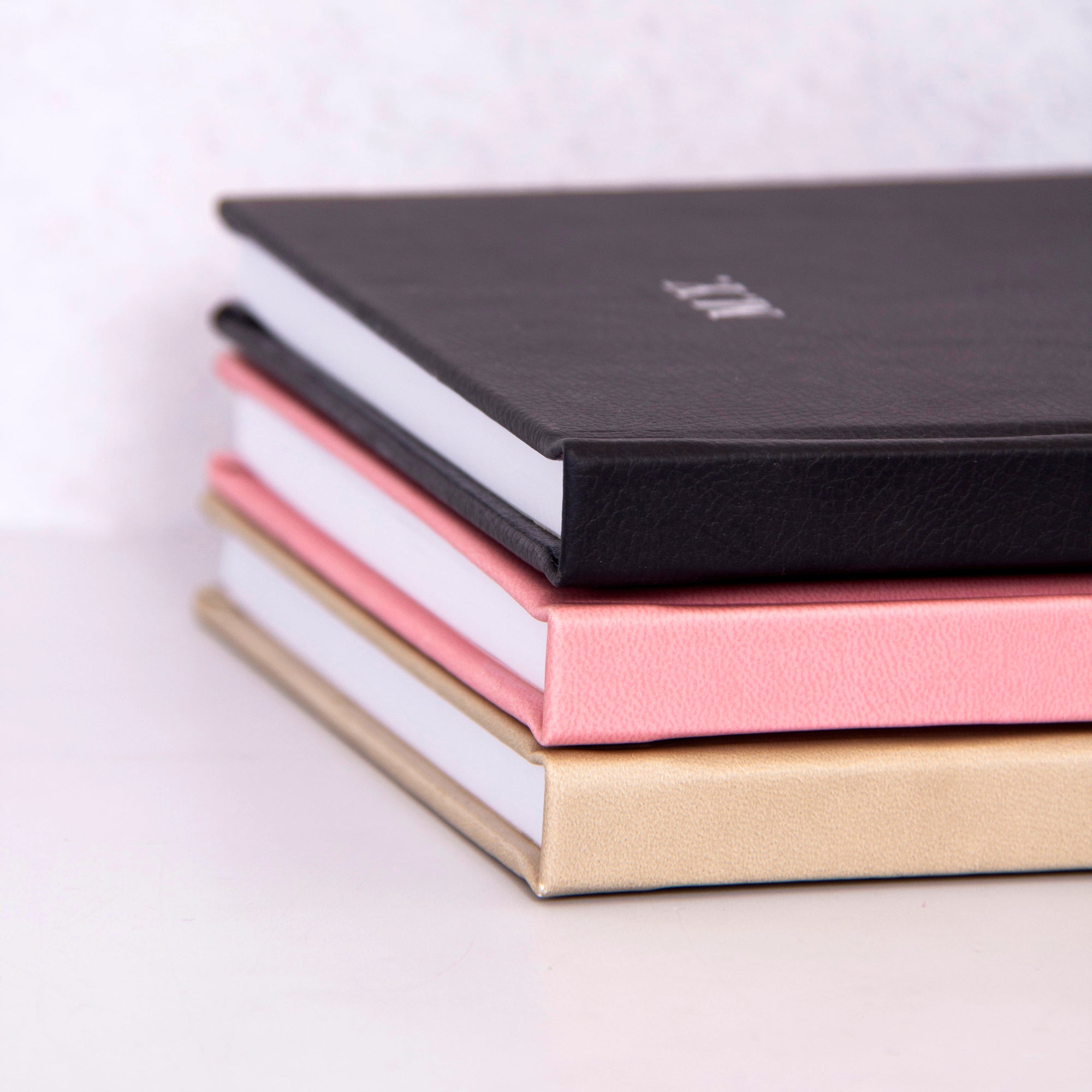 Any Name Nude Vegan Leather Lined Notebook
