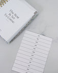 Monthly Separator Template For Planners - Free Printable