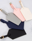 Off-White Vegan Leather Luggage Tag