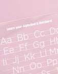 Acrylic Desk Stand - Learn Your Alphabets & Numbers
