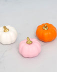 Three Mini Foam Pumpkin Decor - طقم فوم ديكور اليقطين الصغير