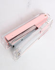 Acrylic Pink Stapler - دباسة أكريليك زهرية