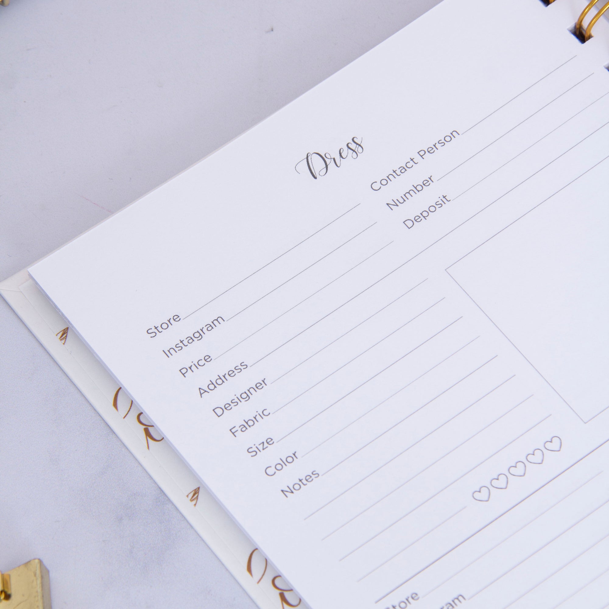 Any Script Quote Foil Wedding Planner