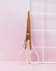 Acrylic Dark Rose Gold Scissors - مقص أكريليك ذهبي وردي